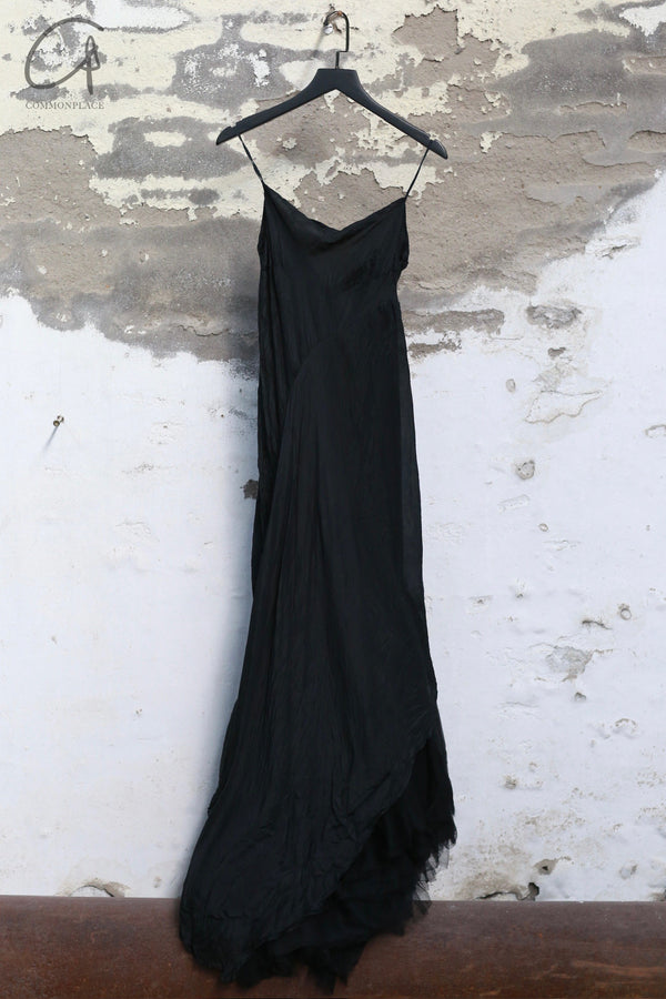 Marc Le Bihan Slip Dress Collection France MLB-2114-HEI Black